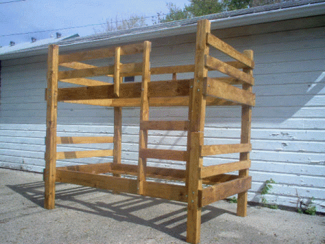 bunk bed designs wood